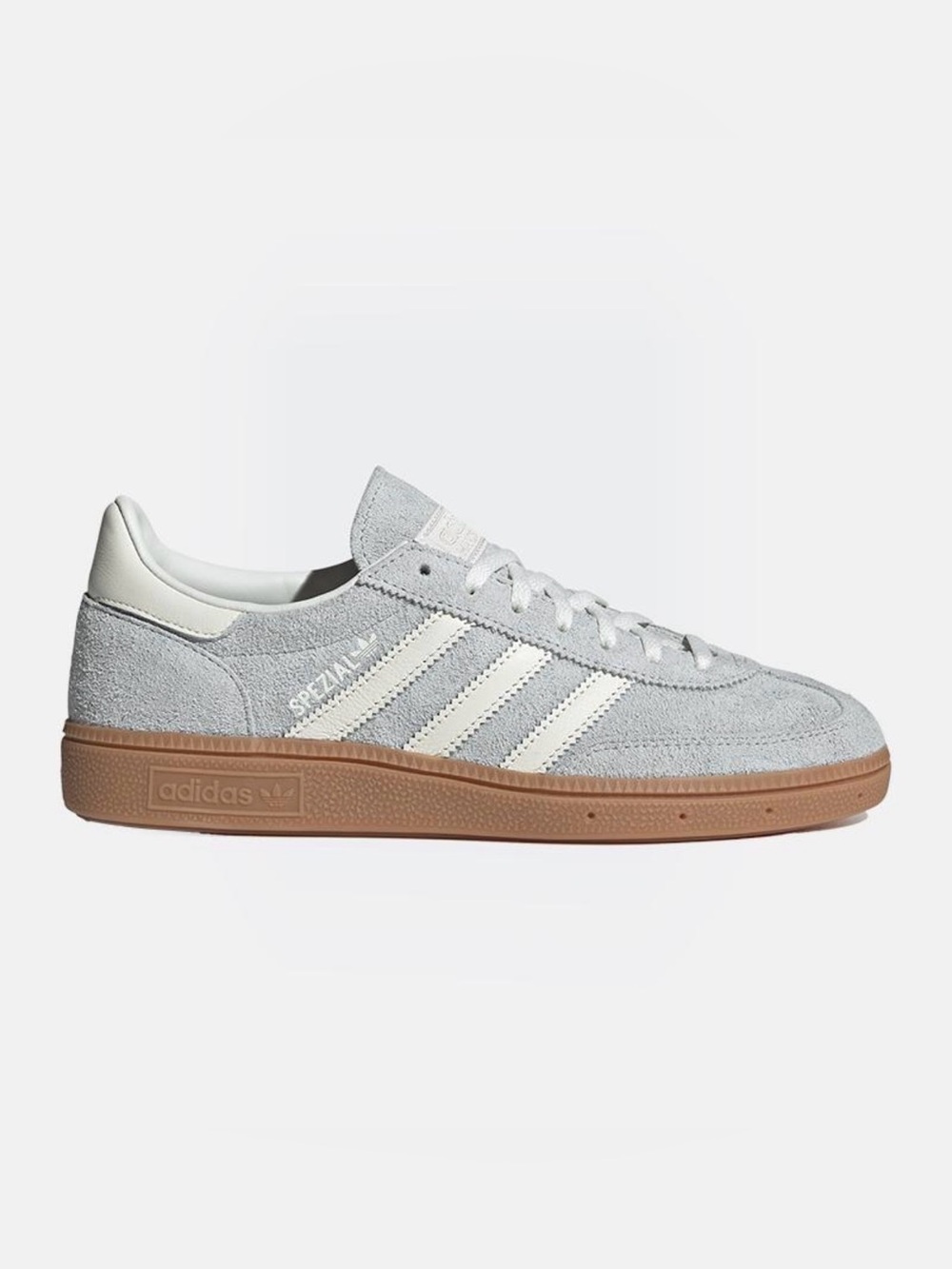 adidas Women’s Spezial Sneakers in Light Gray, White & Gum